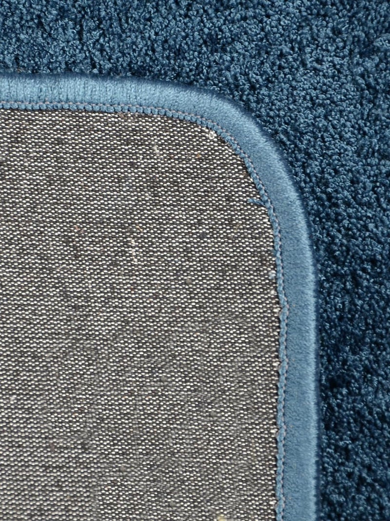 Eminence Home Neo Microfiber Luxury Shaggy Mat 45x70cm - Blue - Image 5